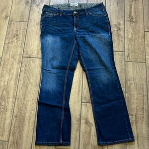 Ariat mid rise bootcut jean
